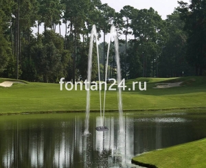 Плавающий фонтан "Комета II", h=11 м