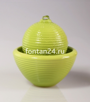 Настольный фонтан Времена года, зеленый