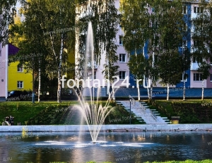 Плавающий фонтан "Корона III", h=7 м