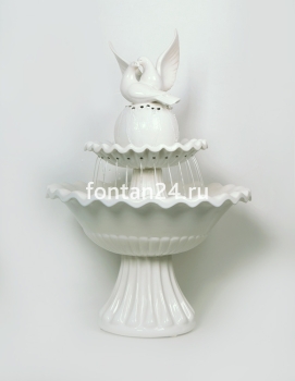 Настольный фонтан - Два голубя