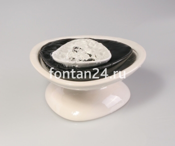 Настольный фонтан Лель (белый)