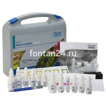 Профессиональный комплект для проведения анализа воды AquaActiv Wasseranalyse Profi-Set