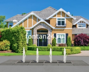 Пешеходный фонтанный комплект "Вектор" 4x1 м