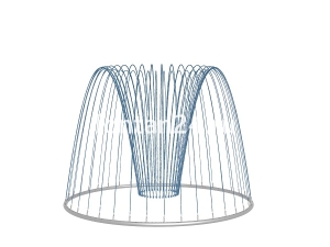 Кольцо насадок Ø=2,45 м, 48 шт x 4 мм